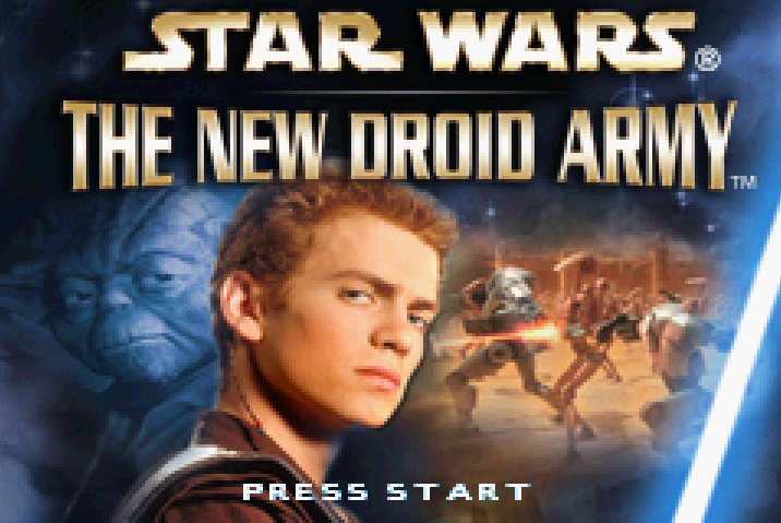 Star Wars The New Droid Army Title Screen
